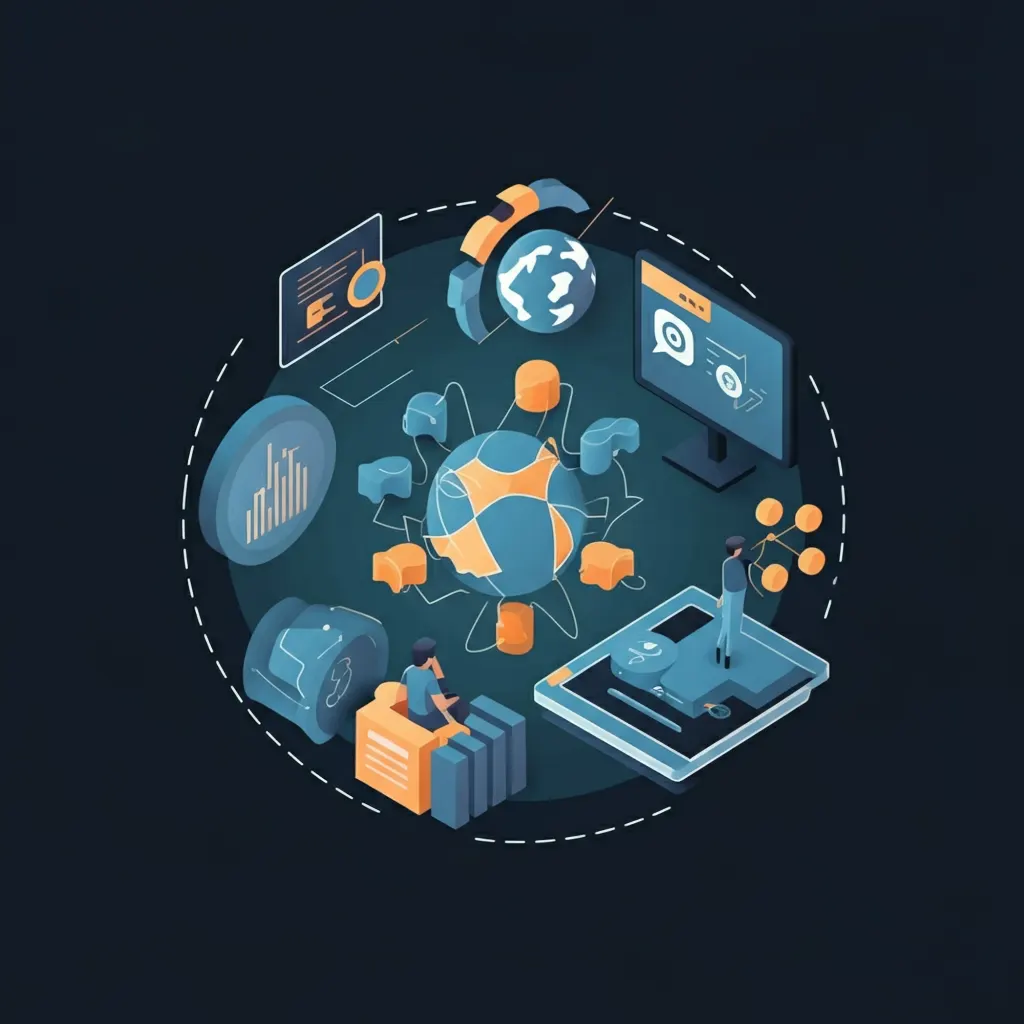 illustration that represents: How to Streamline Technical School Operations with Automation: A Pract